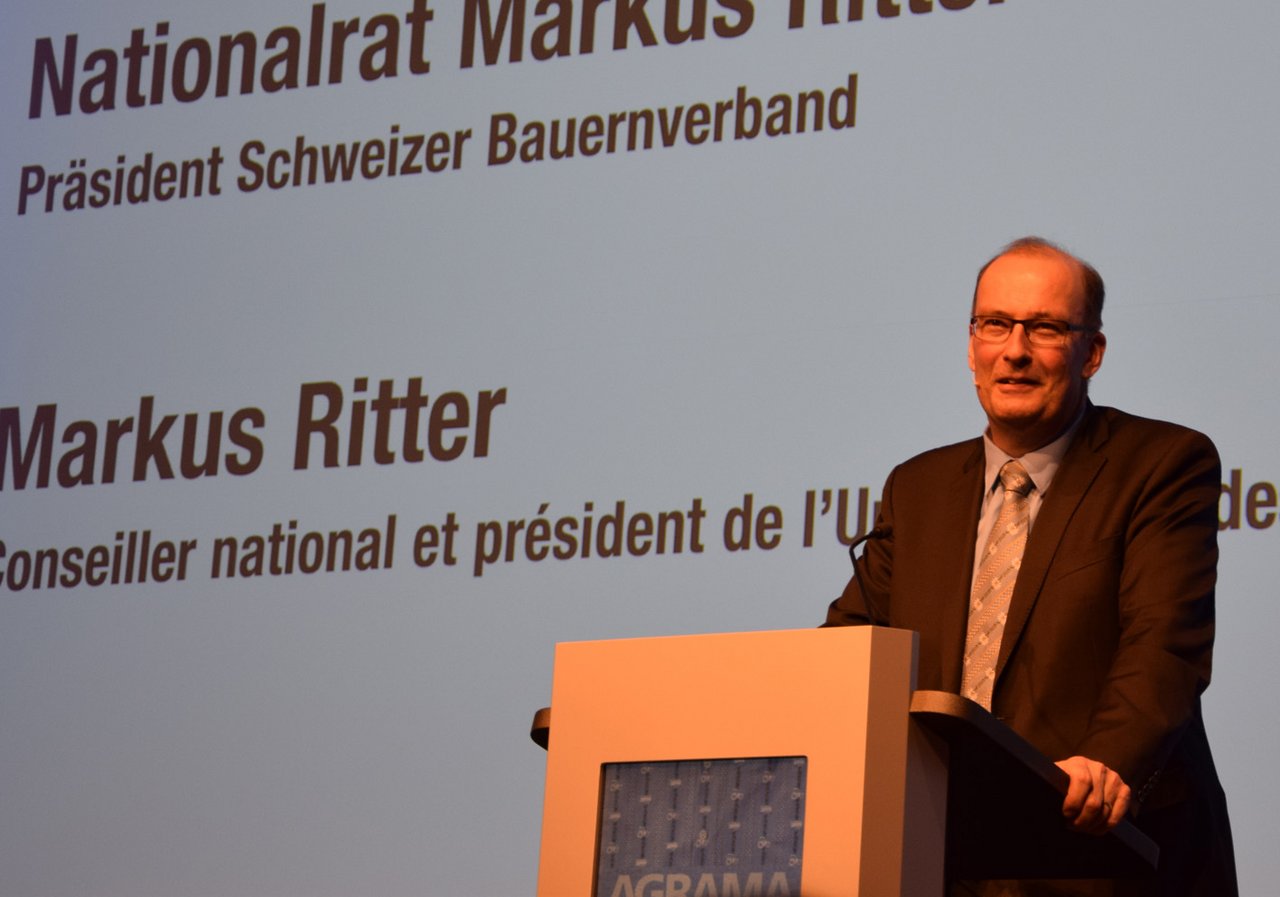 «Es gibt im Bundeshaus viele Intelligente, aber nicht so viele Schlaue», sagte SBV-Präsident Markus Ritter.
