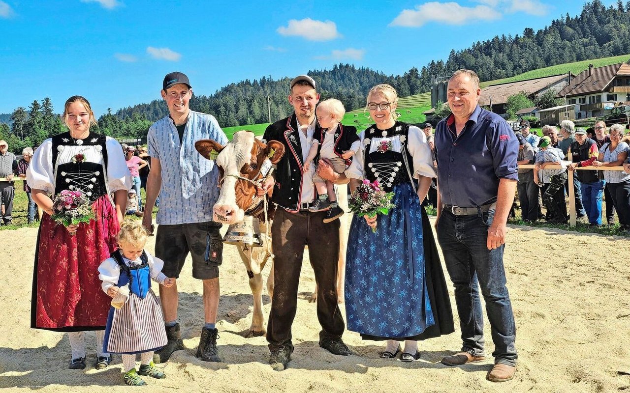 Die Langlebige: Steffen-Gene Balaton Karin von Familie Steffen hat elf Abschlüsse mit durchschnittlich 10 240 kg Milch.