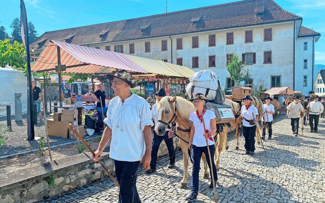 Bild des Säumerfests in Stans NW: Das Culinarium Alpinum will kulinarische Traditionen bewahren und nachhaltige Entwicklungen fördern.