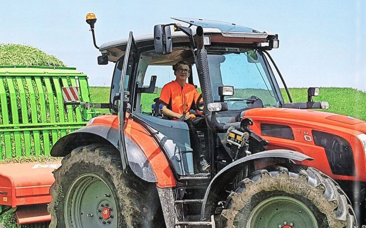 Simon Saurer liebte Maschinen über alles: An den Wochenenden war er der Traktorführer auf dem Betrieb.