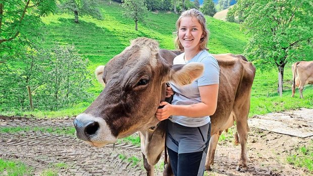 Sina Bucher ist auf einem Bauernhof aufgewachsen. Ihr Sackgeld hat sie damals mit ihren bis zu 30 Hasen verdient.