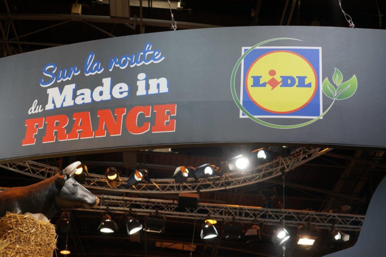 Lidl bietet in Frankreich mehr regionale Produkte an. (Bild mr)