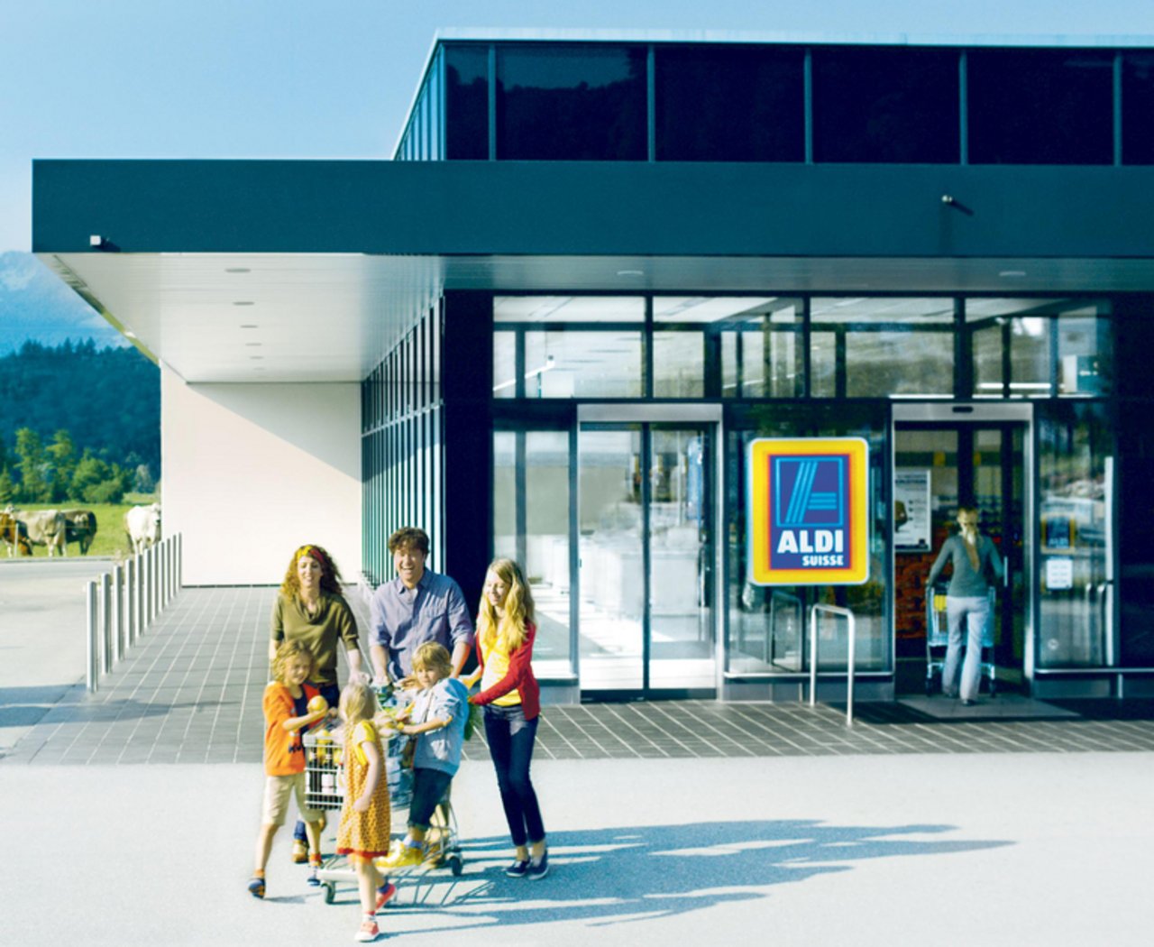 Die meisten Schweizer Aldi-Filialen befinden sich heute in der Peripherie. Das soll sich ändern. (Bild Aldi Suisse)