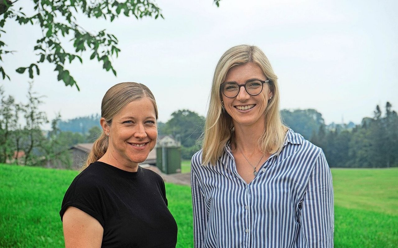 Daniela Büchel (l.) und Vivienne Oggier (r.) vom LZSG Salez organisierten die Fachtagung.