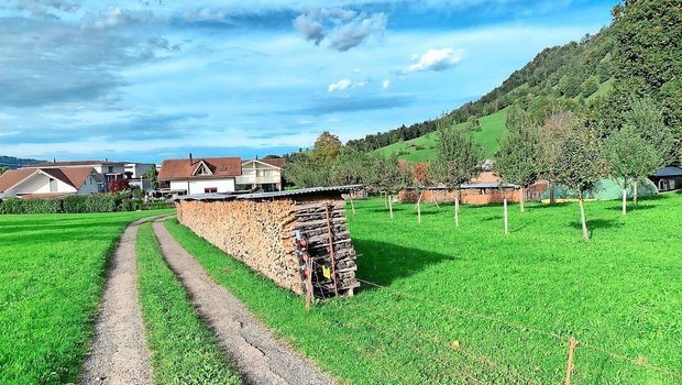 Ohne Grundbucheintrag kann der Eigentümer dem Nachbarn von einem Tag auf den anderen das Überqueren des Grundstücks verbieten. 