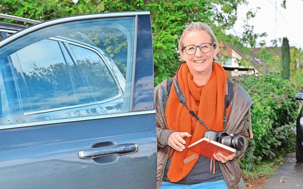 Nici Peter ist viel unterwegs zu Gesprächen mit Bäuerinnen und Bauern aus Schaffhausen. 