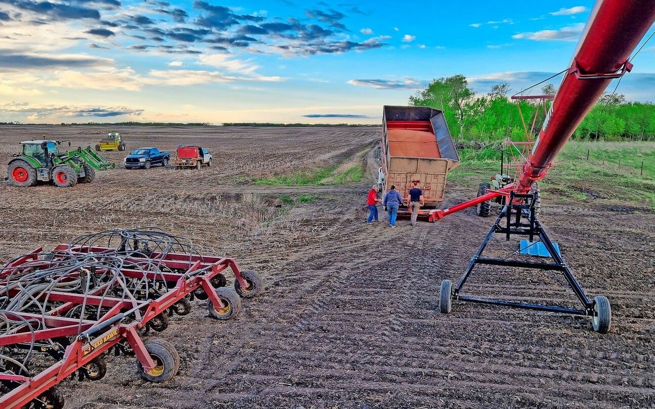 Die Feldarbeit hat um diese Jahreszeit Priorität: 1300 Hektaren Getreide säen Juli Gabriel und ihr Mann Karl jedes Jahr auf ihrer Farm in der kanadischen Provinz Saskatchewan an.