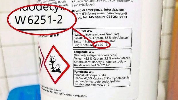 Das «W» in der Zulassungsnummer zeigt, dass das Produkt von den Schweizer Zulassungsbehörden eingehend geprüft worden ist.